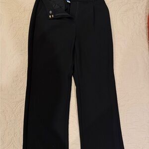 Old Navy Black Wide-Leg Trousers